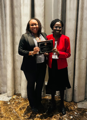 Elizabeth Asiedu and Ami Adjoh-Baliki